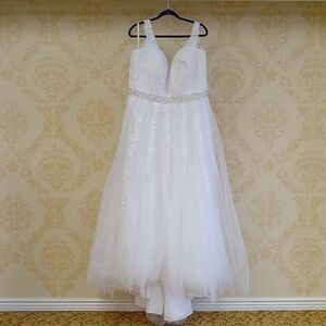 Abaowedding size 26 wedding dress